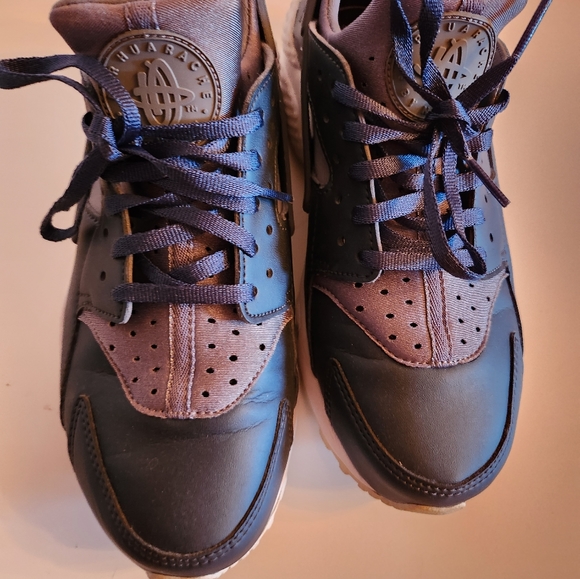 Nike Huarache grey metallic armory navy - Picture 3 of 6